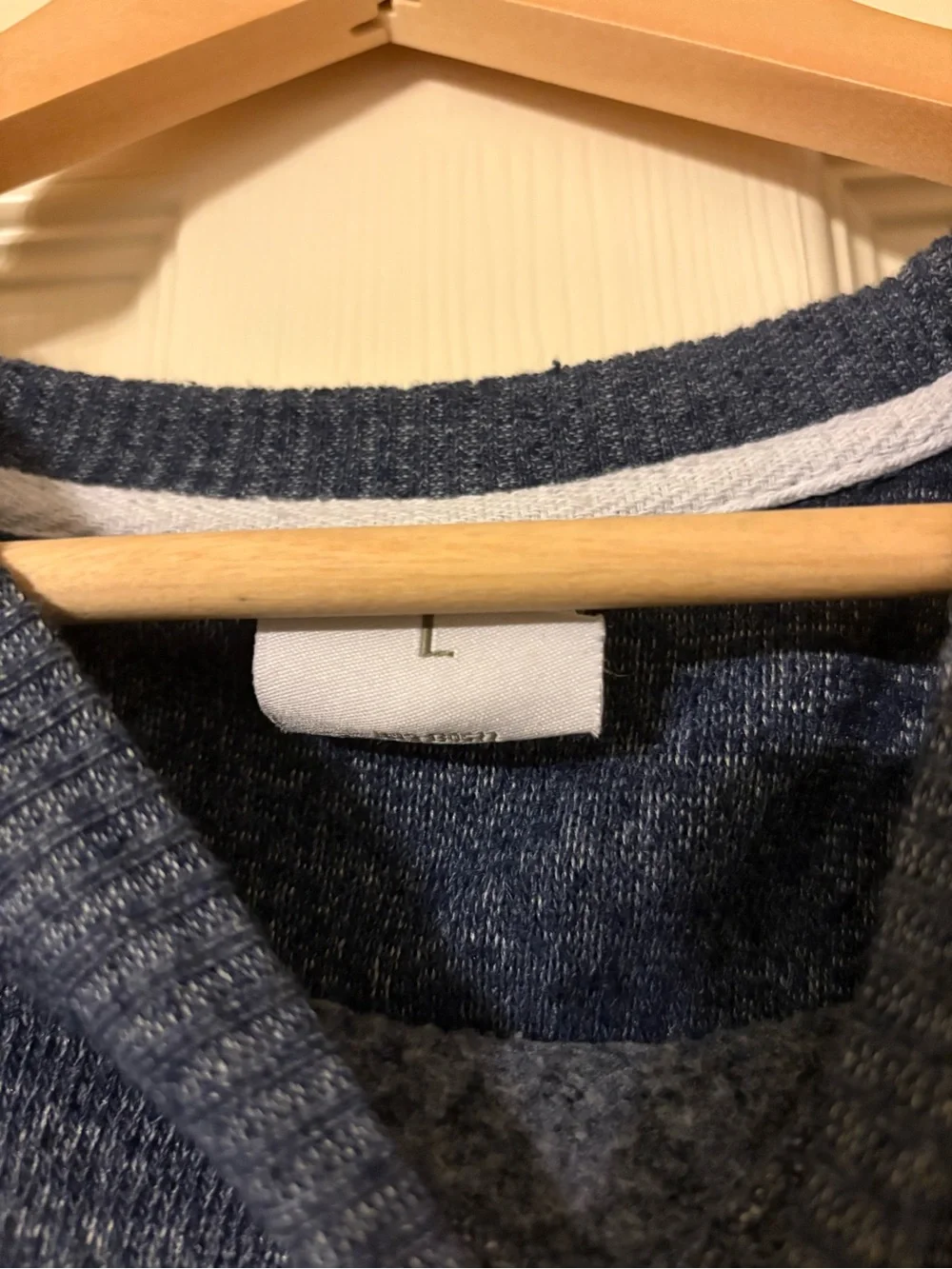Crested Butte, Colorado Men's Heather Blue Crewneck Sweater